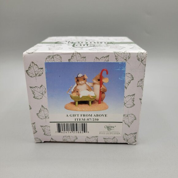Charming Tails A Gift From Above Figurine Christmas Collectible Nativity Scene - Picture 7 of 8